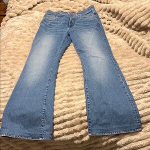 Madewell Light Blue Flared Jeans